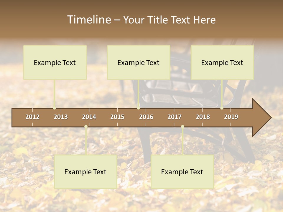 November Leaves Woods PowerPoint Template