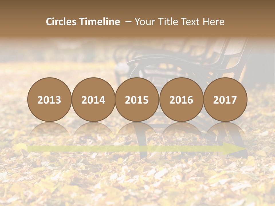 November Leaves Woods PowerPoint Template