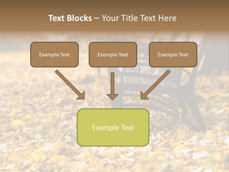 November Leaves Woods PowerPoint Template