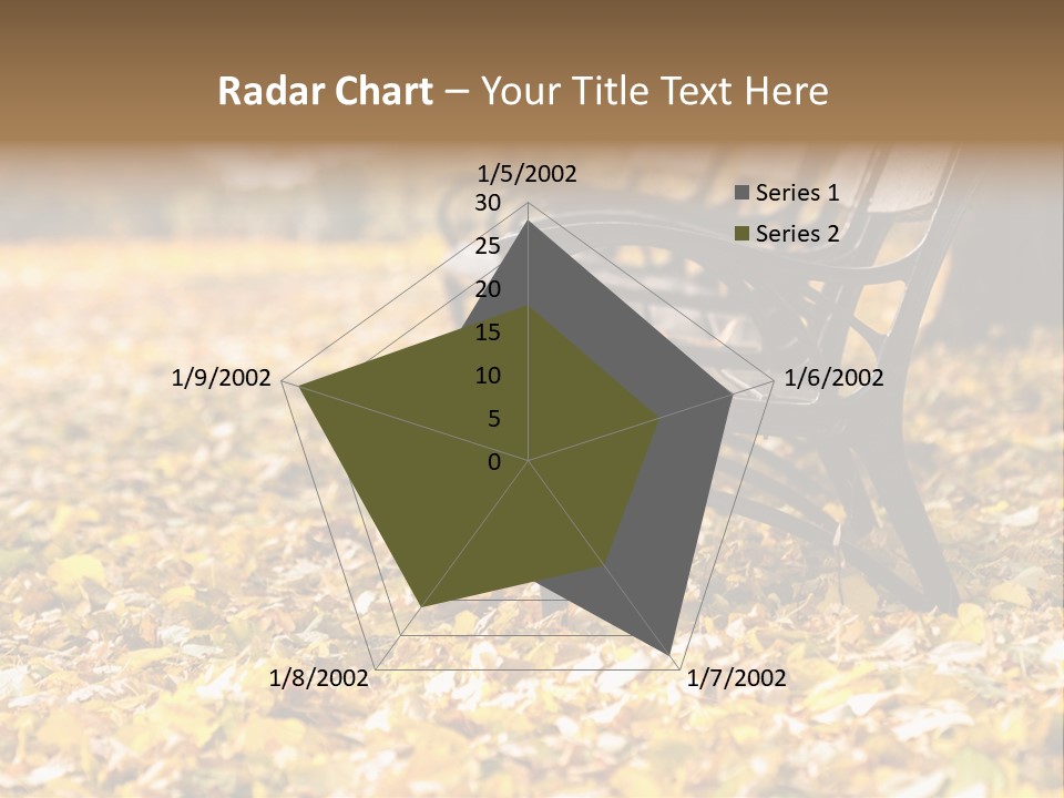 November Leaves Woods PowerPoint Template