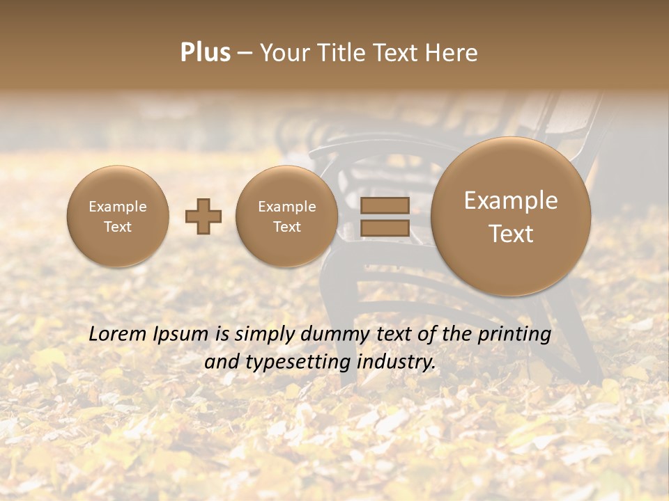 November Leaves Woods PowerPoint Template