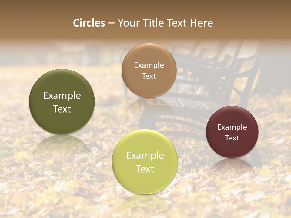 November Leaves Woods PowerPoint Template