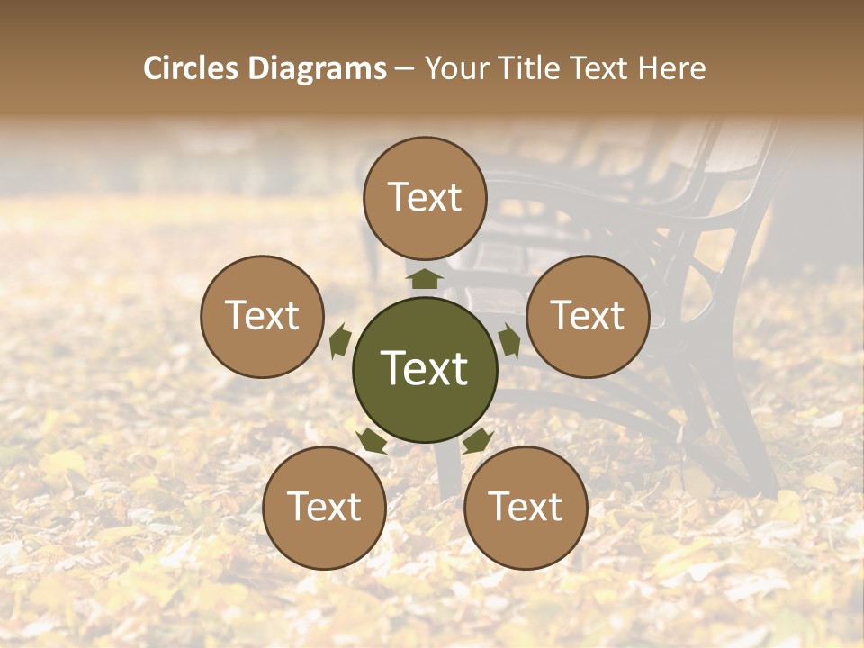 November Leaves Woods PowerPoint Template