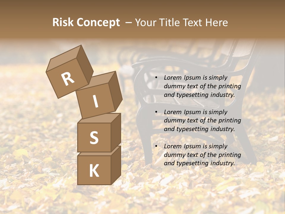 November Leaves Woods PowerPoint Template