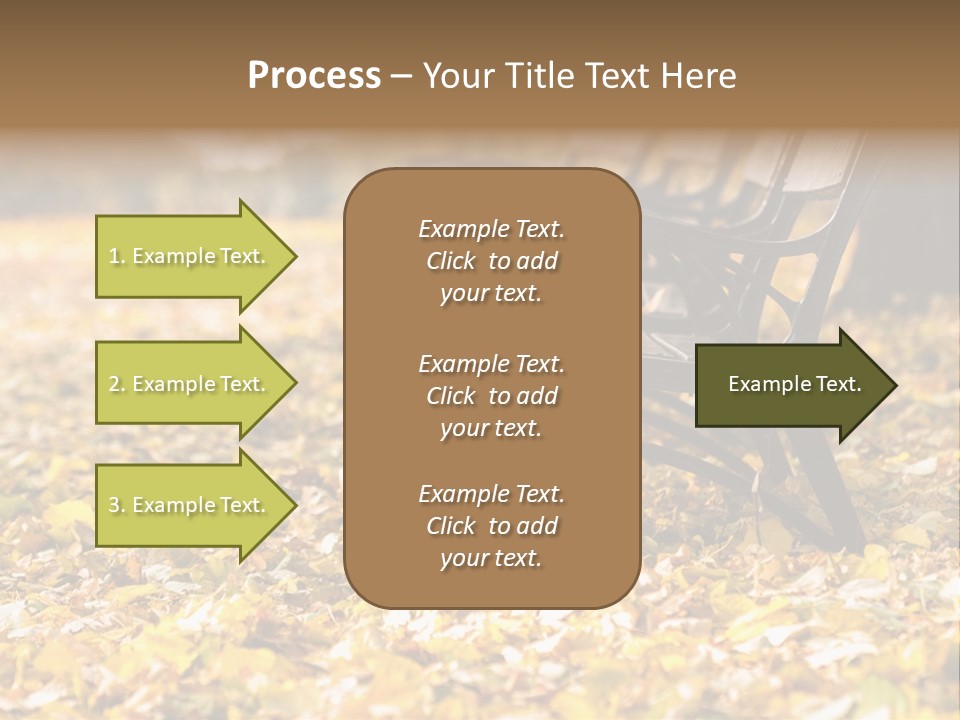 November Leaves Woods PowerPoint Template