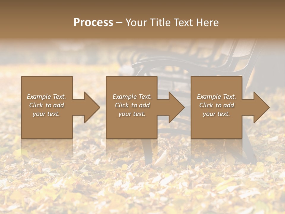 November Leaves Woods PowerPoint Template