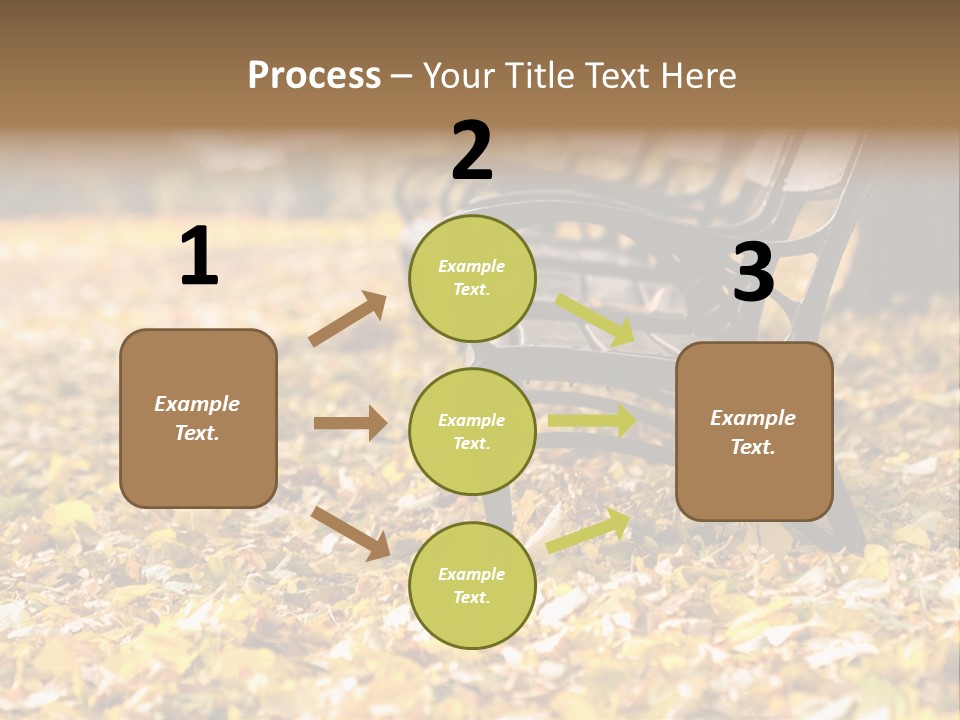 November Leaves Woods PowerPoint Template
