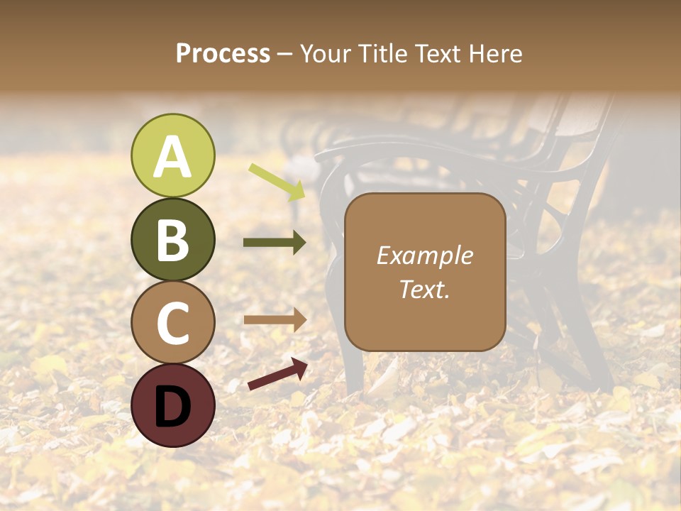 November Leaves Woods PowerPoint Template