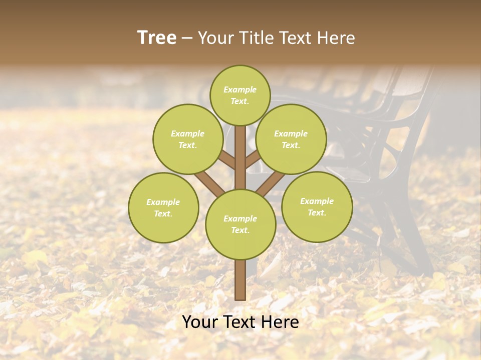 November Leaves Woods PowerPoint Template