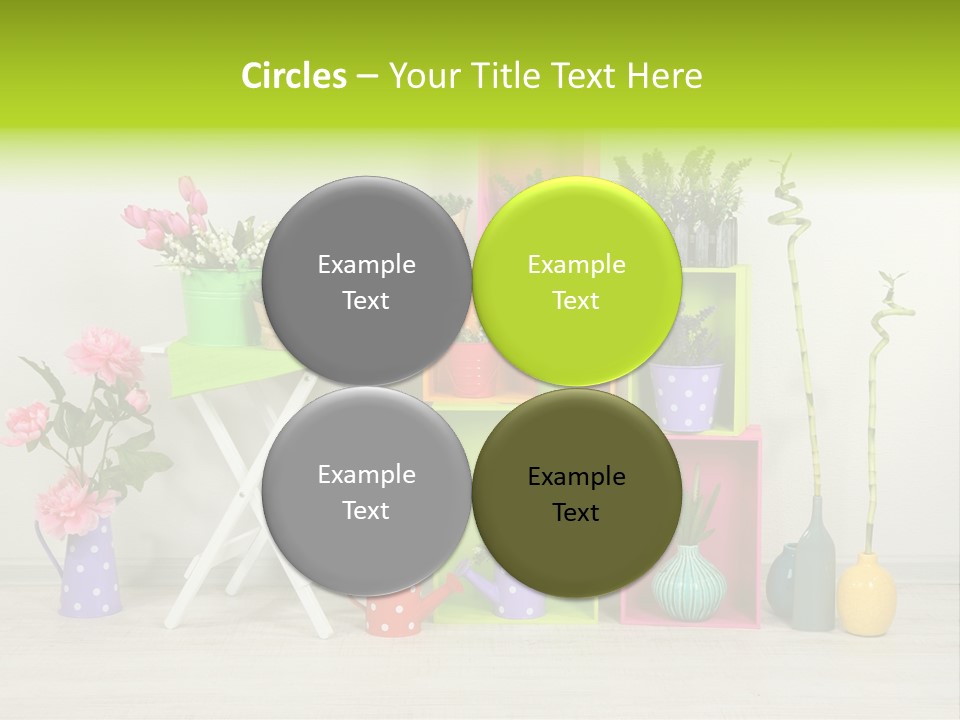 Decor Nobody Equipment PowerPoint Template