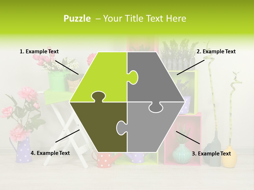 Decor Nobody Equipment PowerPoint Template