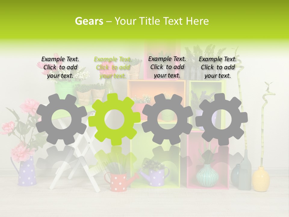 Decor Nobody Equipment PowerPoint Template