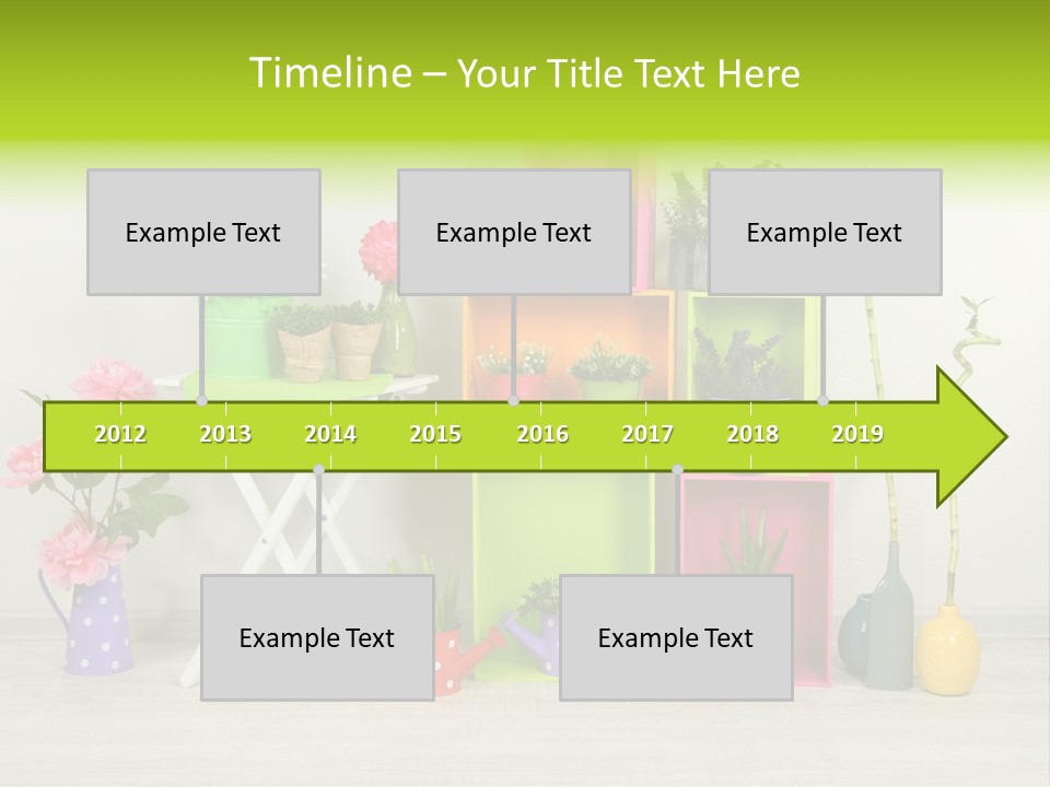 Decor Nobody Equipment PowerPoint Template
