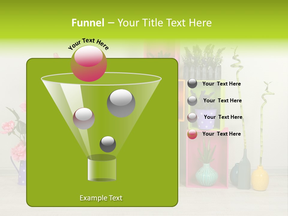 Decor Nobody Equipment PowerPoint Template