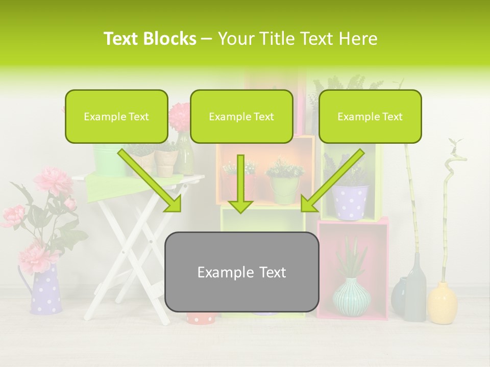 Decor Nobody Equipment PowerPoint Template