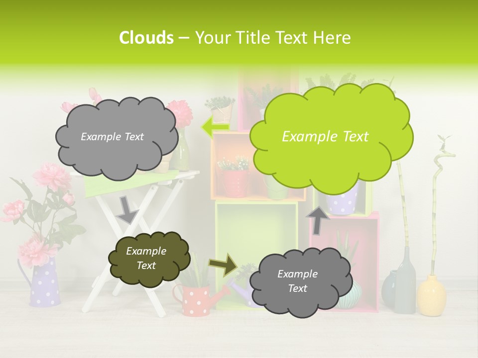 Decor Nobody Equipment PowerPoint Template