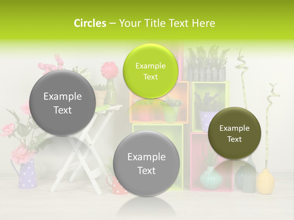 Decor Nobody Equipment PowerPoint Template