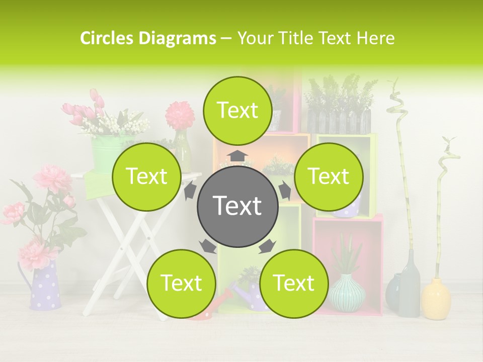 Decor Nobody Equipment PowerPoint Template