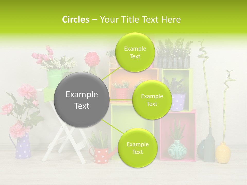 Decor Nobody Equipment PowerPoint Template