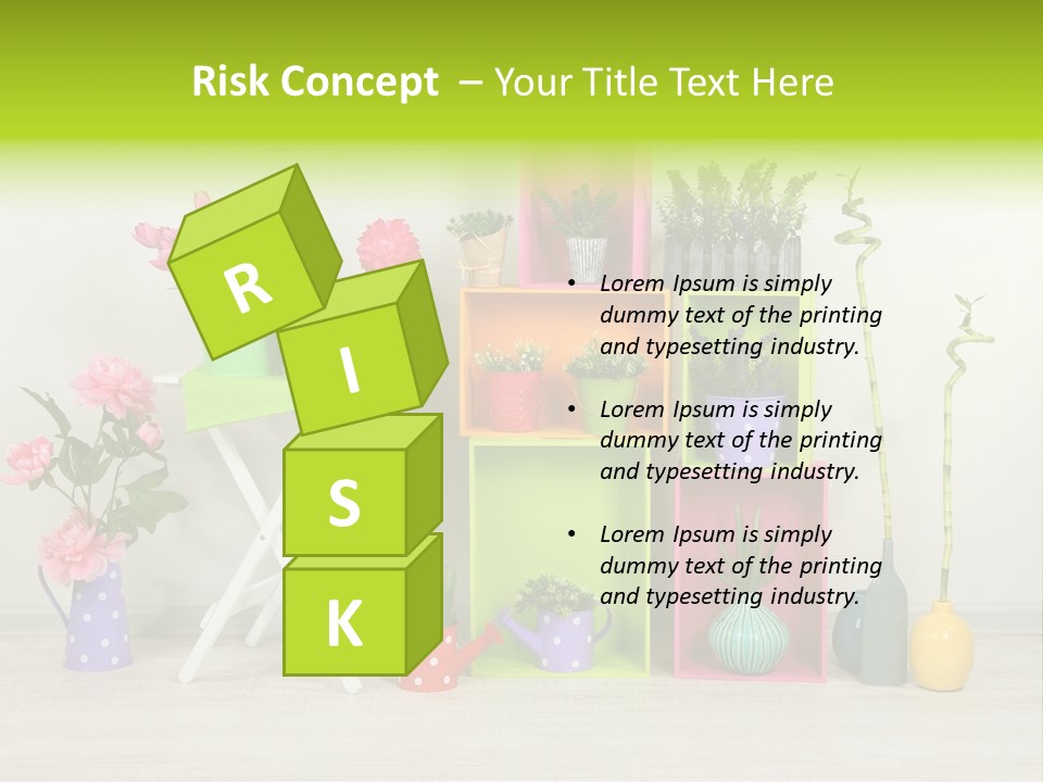 Decor Nobody Equipment PowerPoint Template