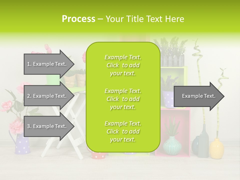 Decor Nobody Equipment PowerPoint Template