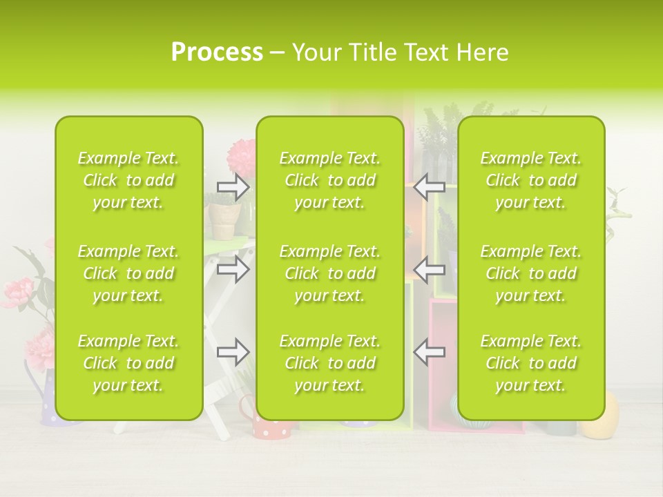 Decor Nobody Equipment PowerPoint Template