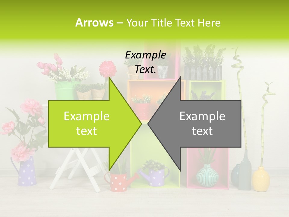 Decor Nobody Equipment PowerPoint Template