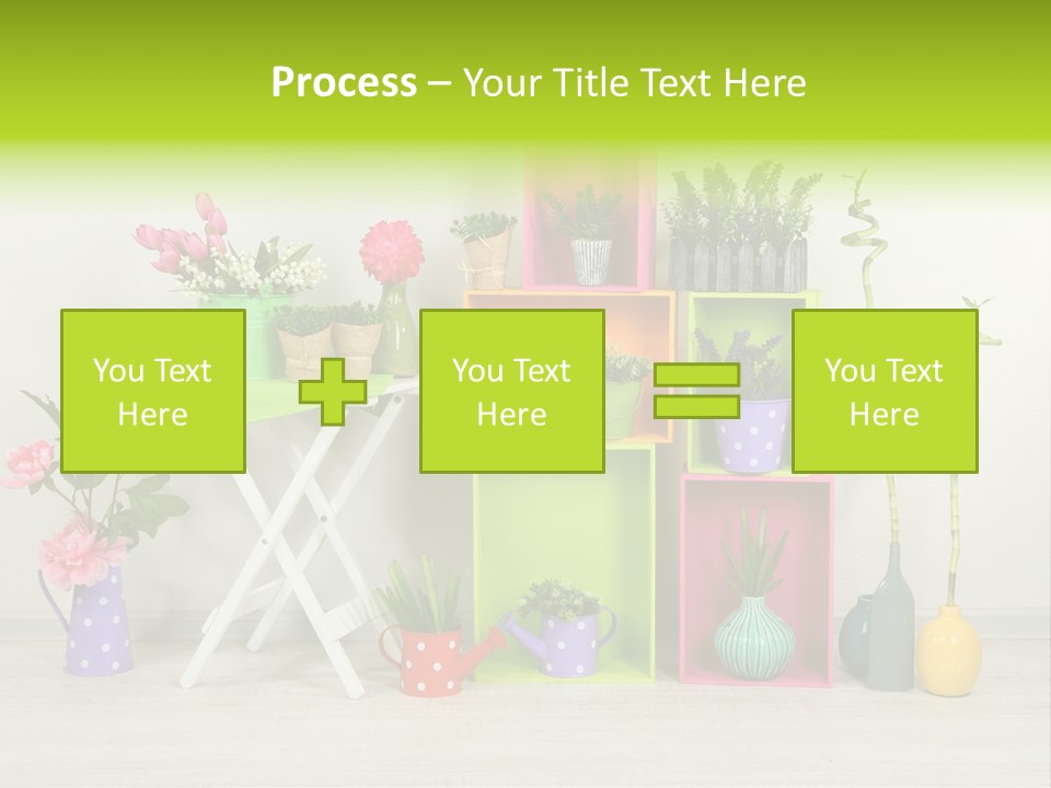 Decor Nobody Equipment PowerPoint Template