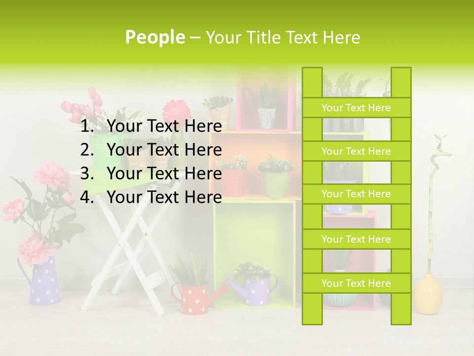 Decor Nobody Equipment PowerPoint Template