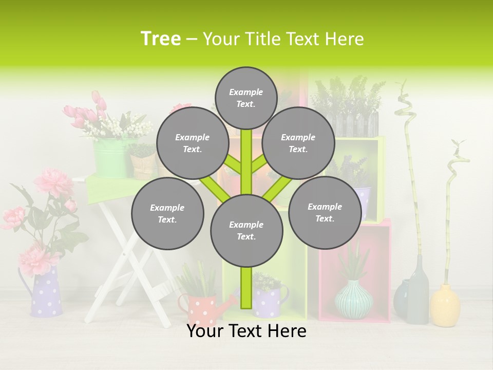 Decor Nobody Equipment PowerPoint Template