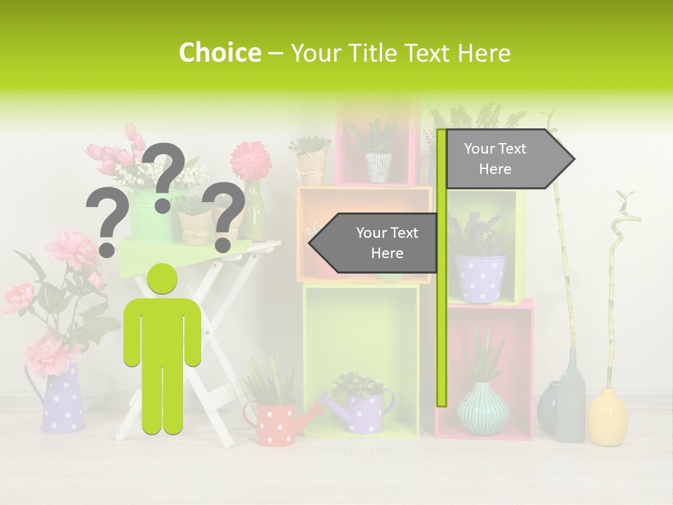 Decor Nobody Equipment PowerPoint Template