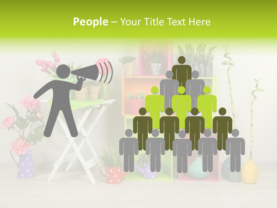 Decor Nobody Equipment PowerPoint Template