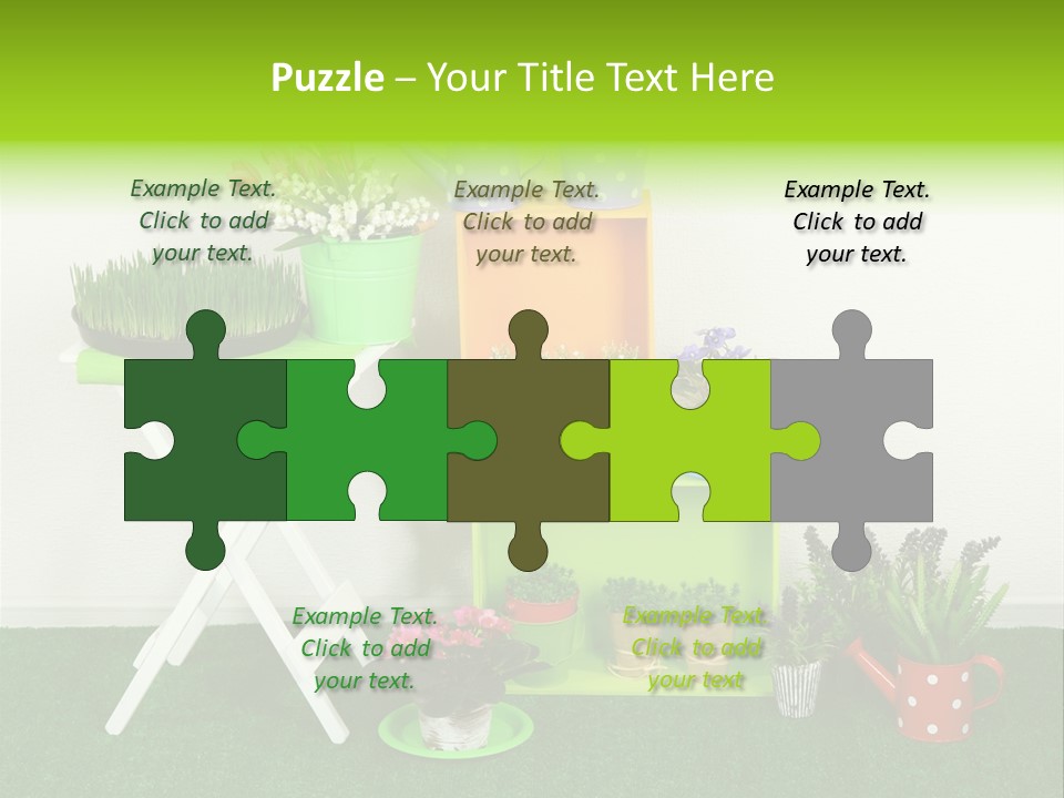 Home Modern Container PowerPoint Template