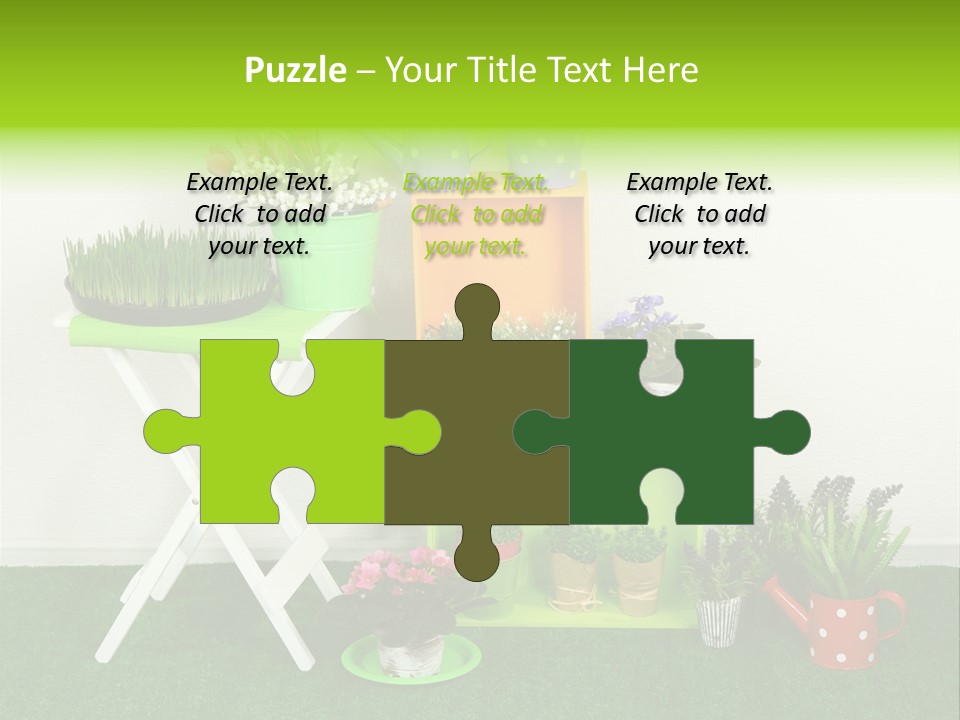 Home Modern Container PowerPoint Template