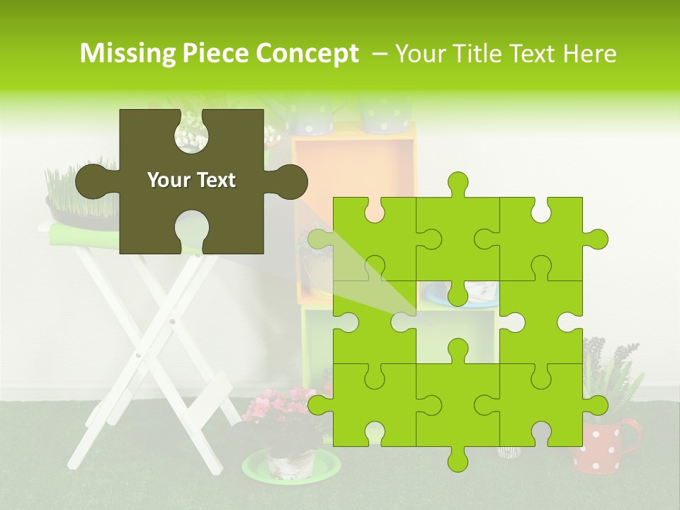 Home Modern Container PowerPoint Template