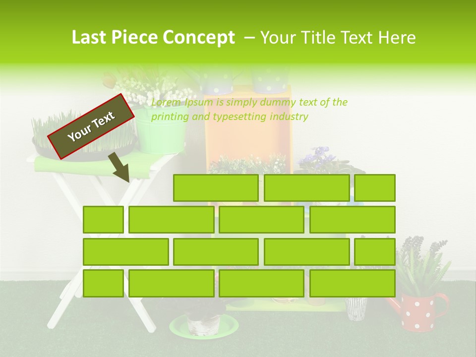 Home Modern Container PowerPoint Template
