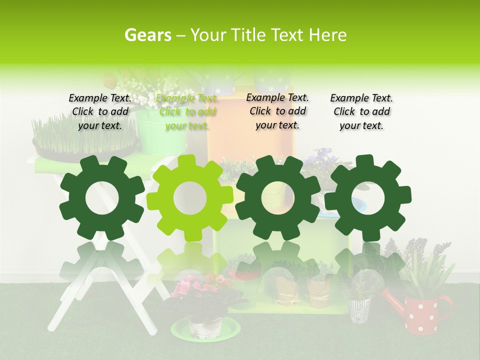 Home Modern Container PowerPoint Template