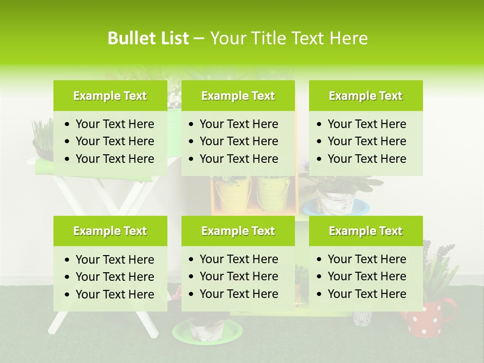 Home Modern Container PowerPoint Template