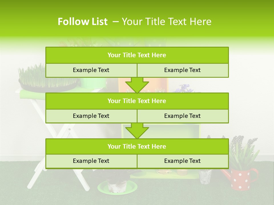Home Modern Container PowerPoint Template