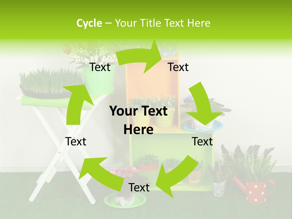 Home Modern Container PowerPoint Template