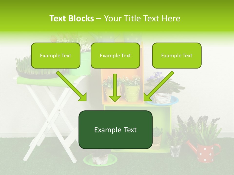 Home Modern Container PowerPoint Template
