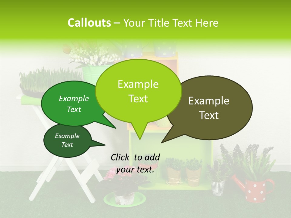 Home Modern Container PowerPoint Template