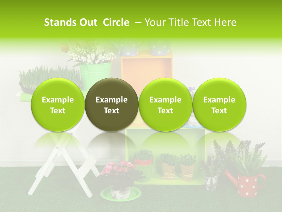 Home Modern Container PowerPoint Template