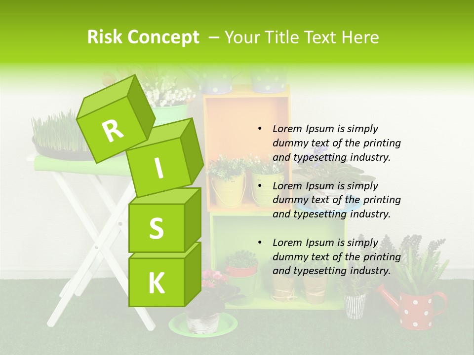 Home Modern Container PowerPoint Template