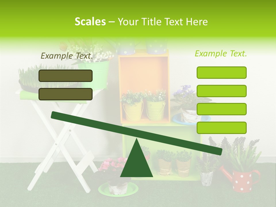 Home Modern Container PowerPoint Template