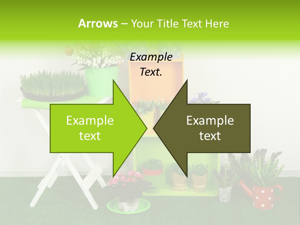 Home Modern Container PowerPoint Template