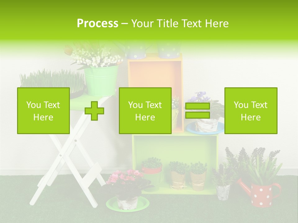 Home Modern Container PowerPoint Template