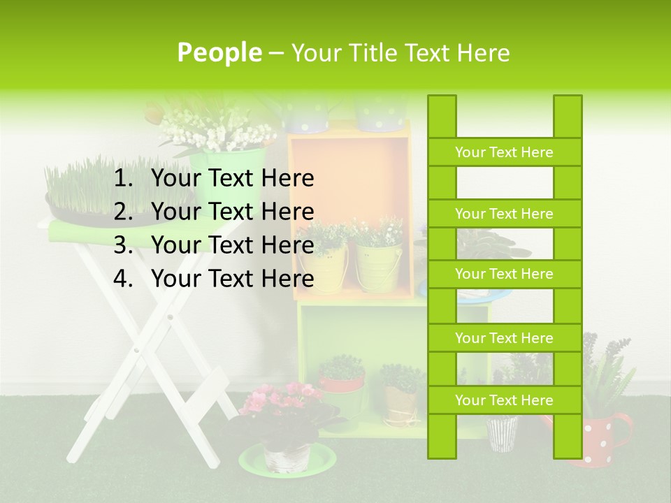Home Modern Container PowerPoint Template
