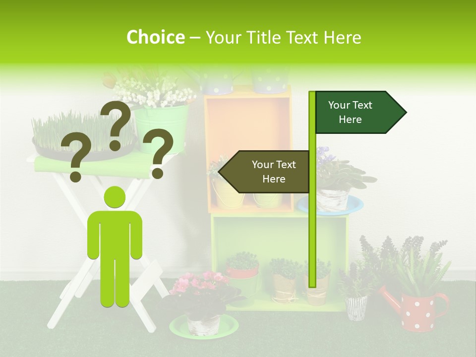 Home Modern Container PowerPoint Template