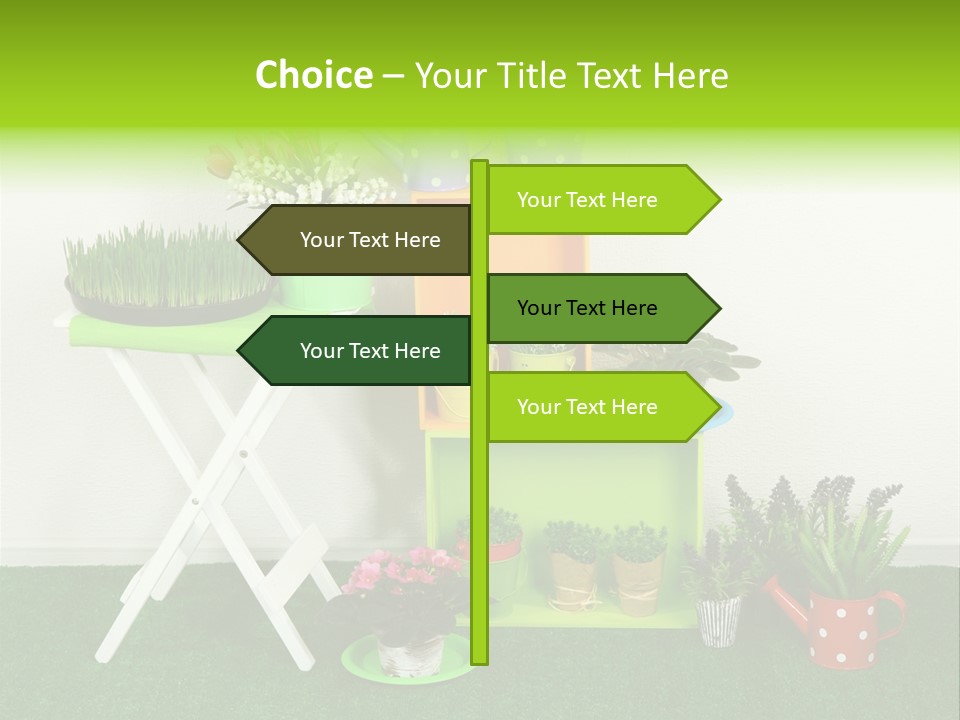 Home Modern Container PowerPoint Template